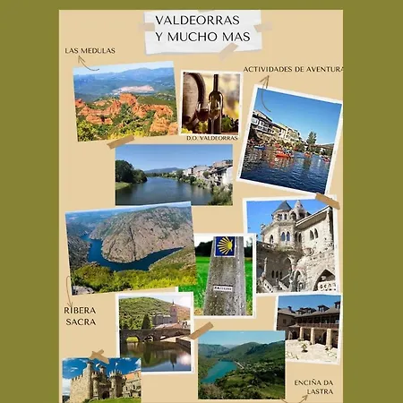 A Casona Do Barco Casa Grande Con Garaje Privado Y Jardin Hébergement de vacances O Barco de Valdeorras